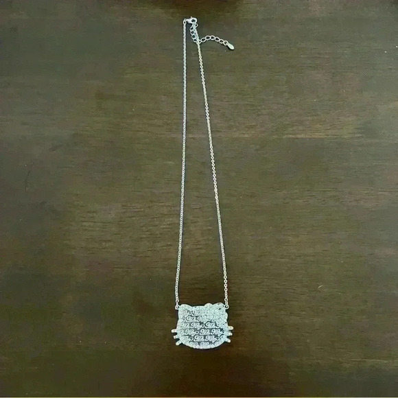 Hello Kitty Sanrio Rhinestone Necklace - Picture 3 of 6